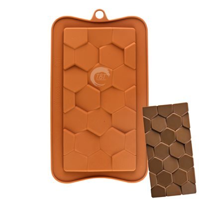 Hexagon Chocolate Silicone Bar Mold