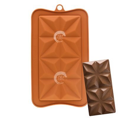 Star Flower Chocolate Bar Silicone Mold