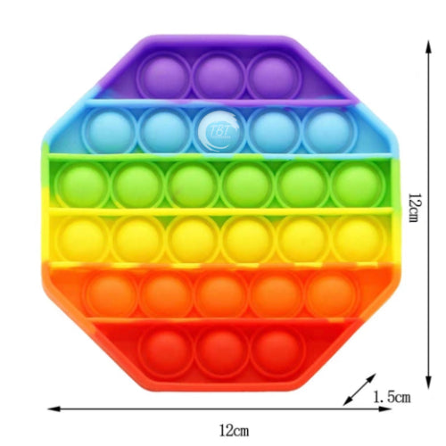 Hexagon Pop It Push pop Bubble Toy/Silicone Chocolate Mold