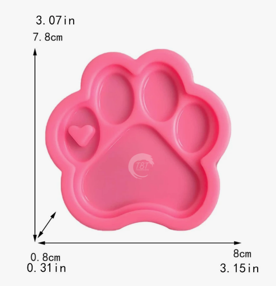 Dog Paw Silicone Fondant Mold