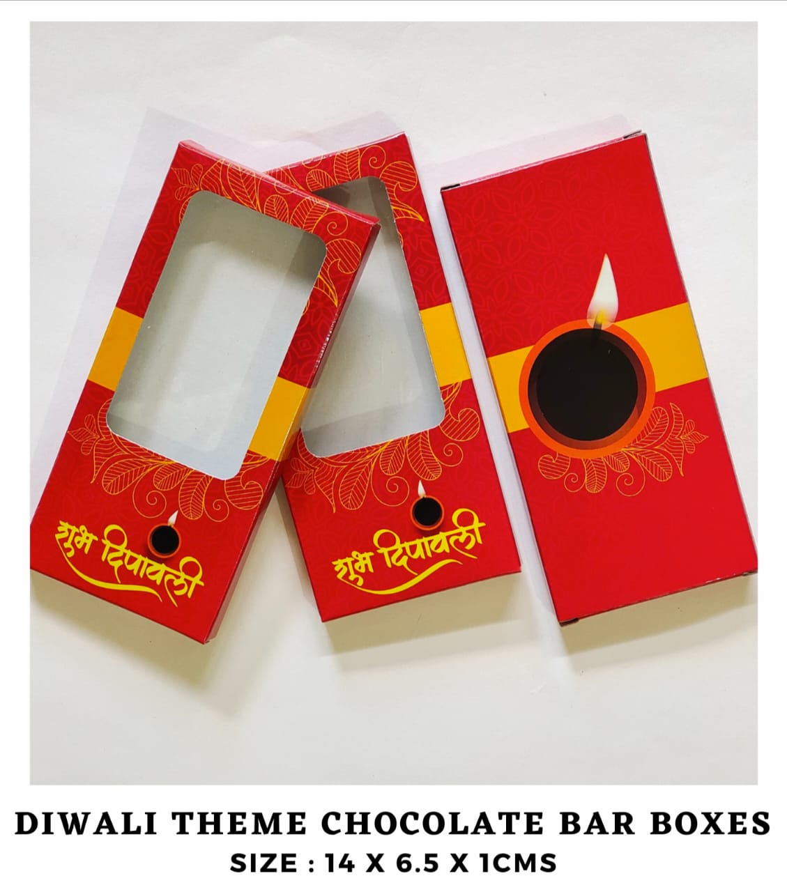 Diwali Theme Chocolate Bar Box # 7