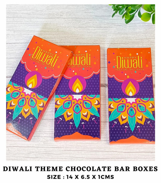 Diwali Theme Chocolate Bar Box # 4