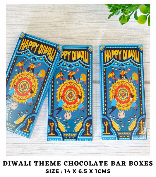 Diwali Theme Chocolate Bar Box # 2