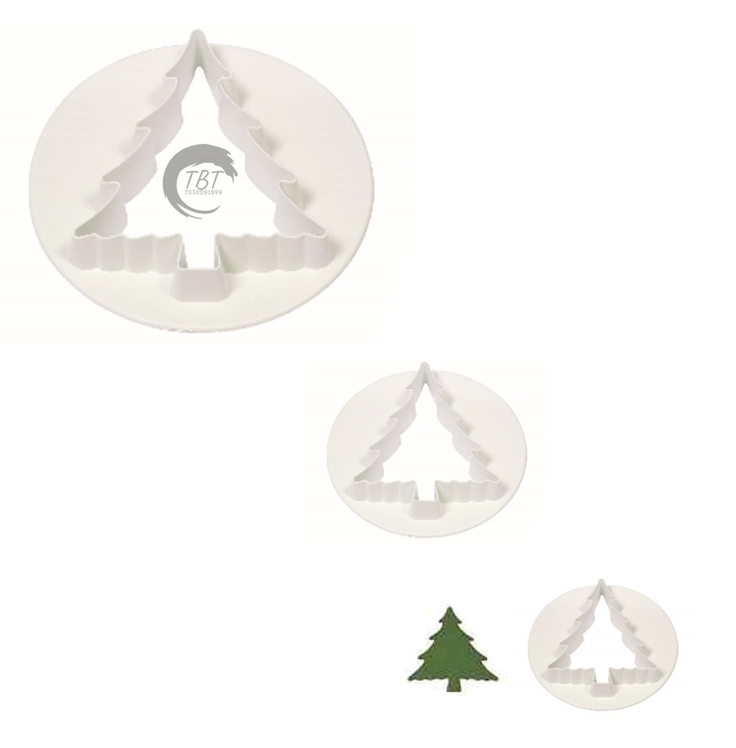 Christmas Tree Shape Fondant Cutter