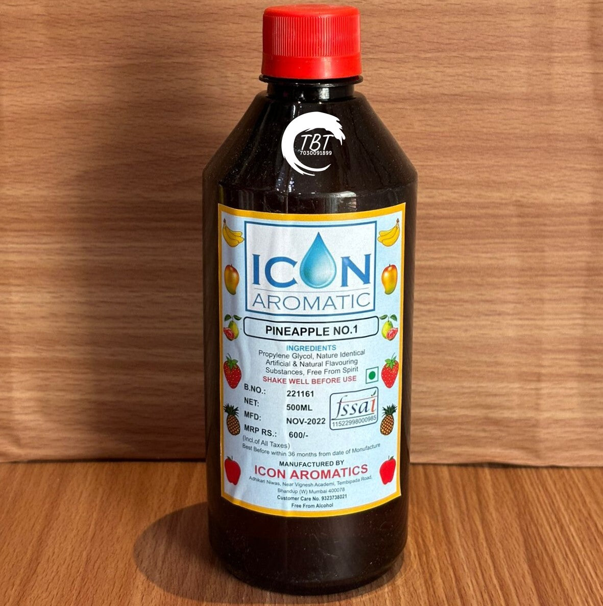 Pineapple No 1 - Oil Based Essence 500ML