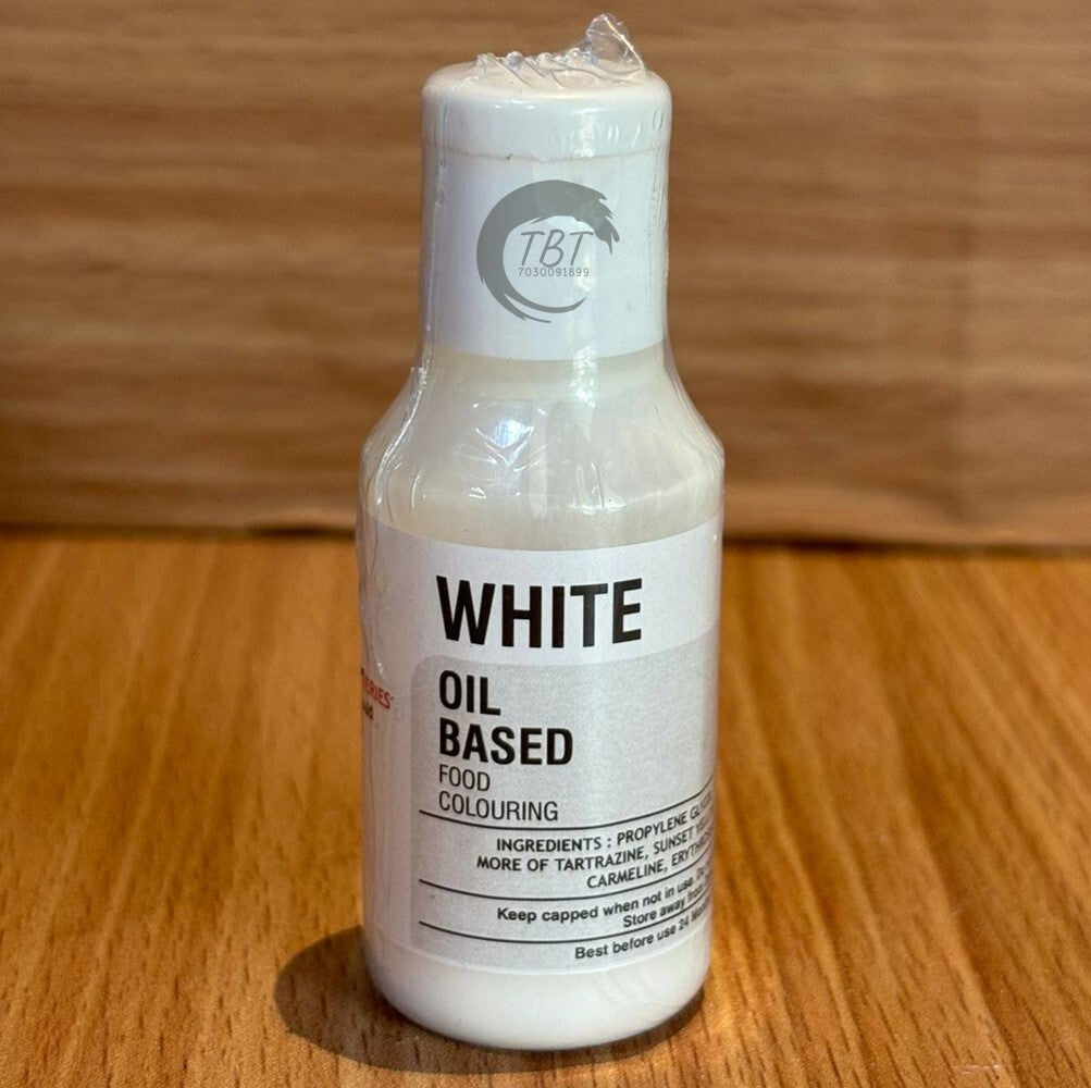Bake Haven Oil Based Candy Color White - 20g