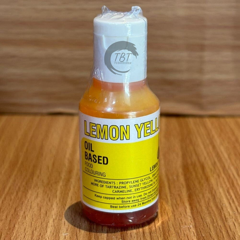 Bake Haven Oil Based Candy Color Lemon Yellow - 20g