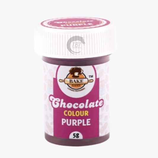 Bake Haven Chocolate Powder color 5 GM - Purple