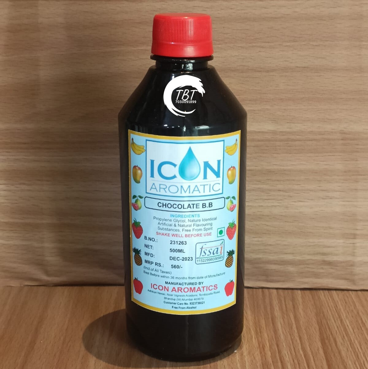 Chocolate - Oil Based Essence 500ML
