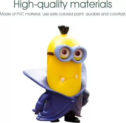Minions Figures Cake Decorating PVC Model { Set Of 10 Piece }