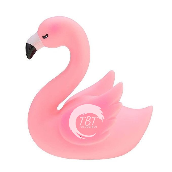 Pink Flamingo Cake Decoration Toy