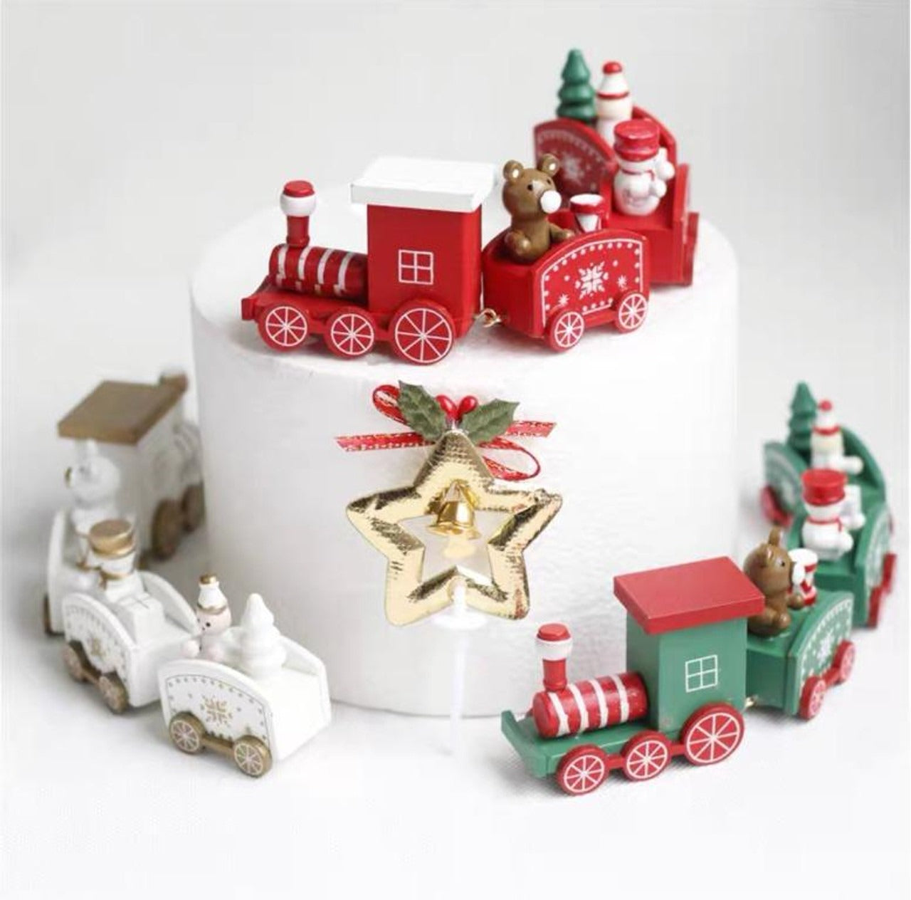 Christmas Mini Train Decor Toy Set - 1 Piece