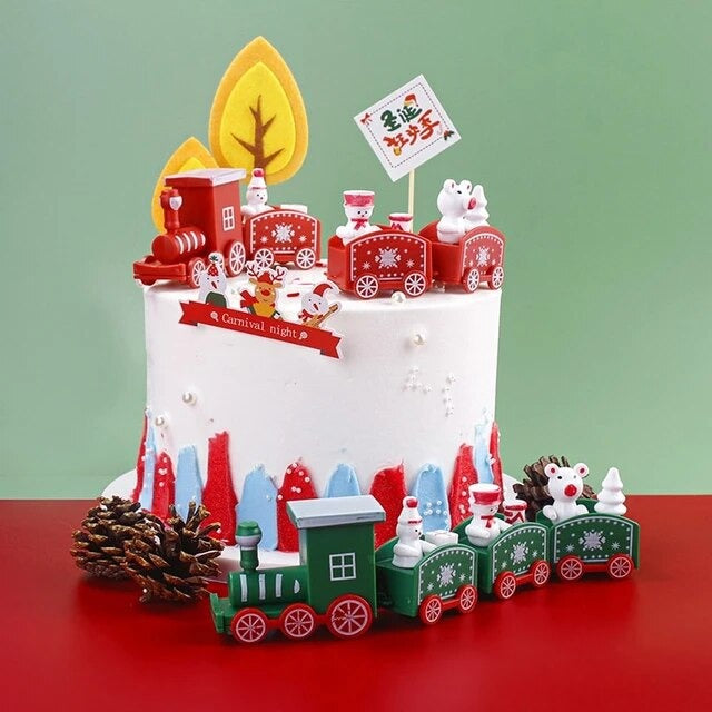 Christmas Mini Train Decor Toy Set - 1 Piece