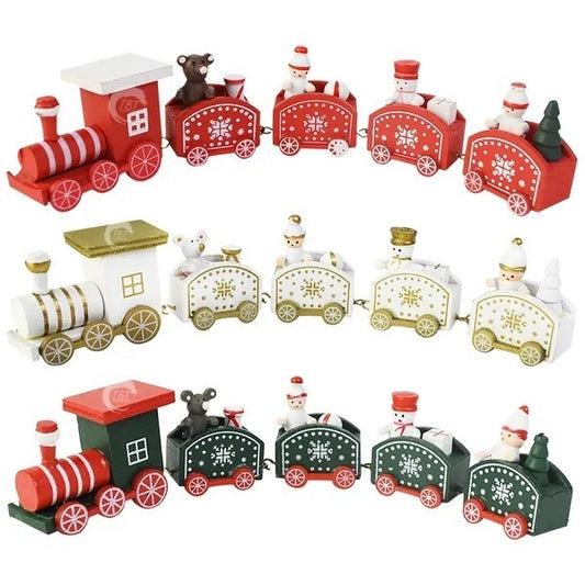 Christmas Mini Train Decor Toy Set - 1 Piece