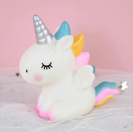 Cute Unicorn Cake Decoration Toy - 1 Piece
