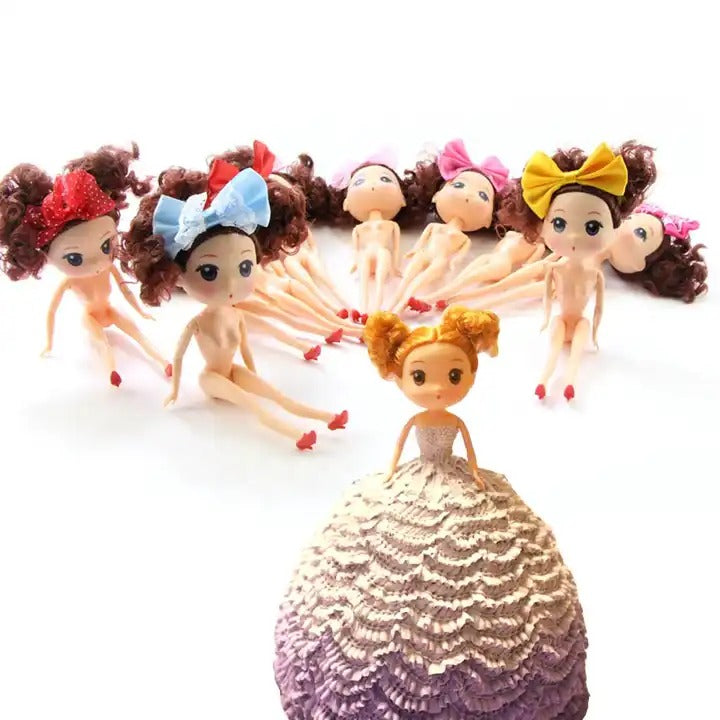 Cute Cake Doll Full Body - 17 CM