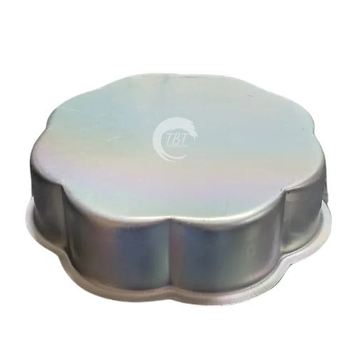 Flower Shaped Aluminium Cake Mould Cake Tin - 8x2 Inch