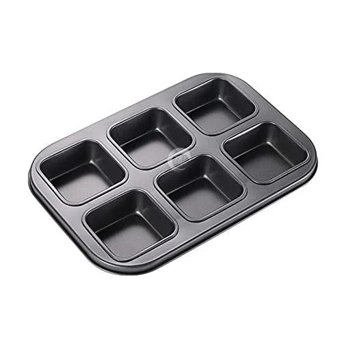 Carbon Steel Brownie Tray - 6 Slot