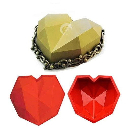 3D Diamond Shape Pinata Cake Mold