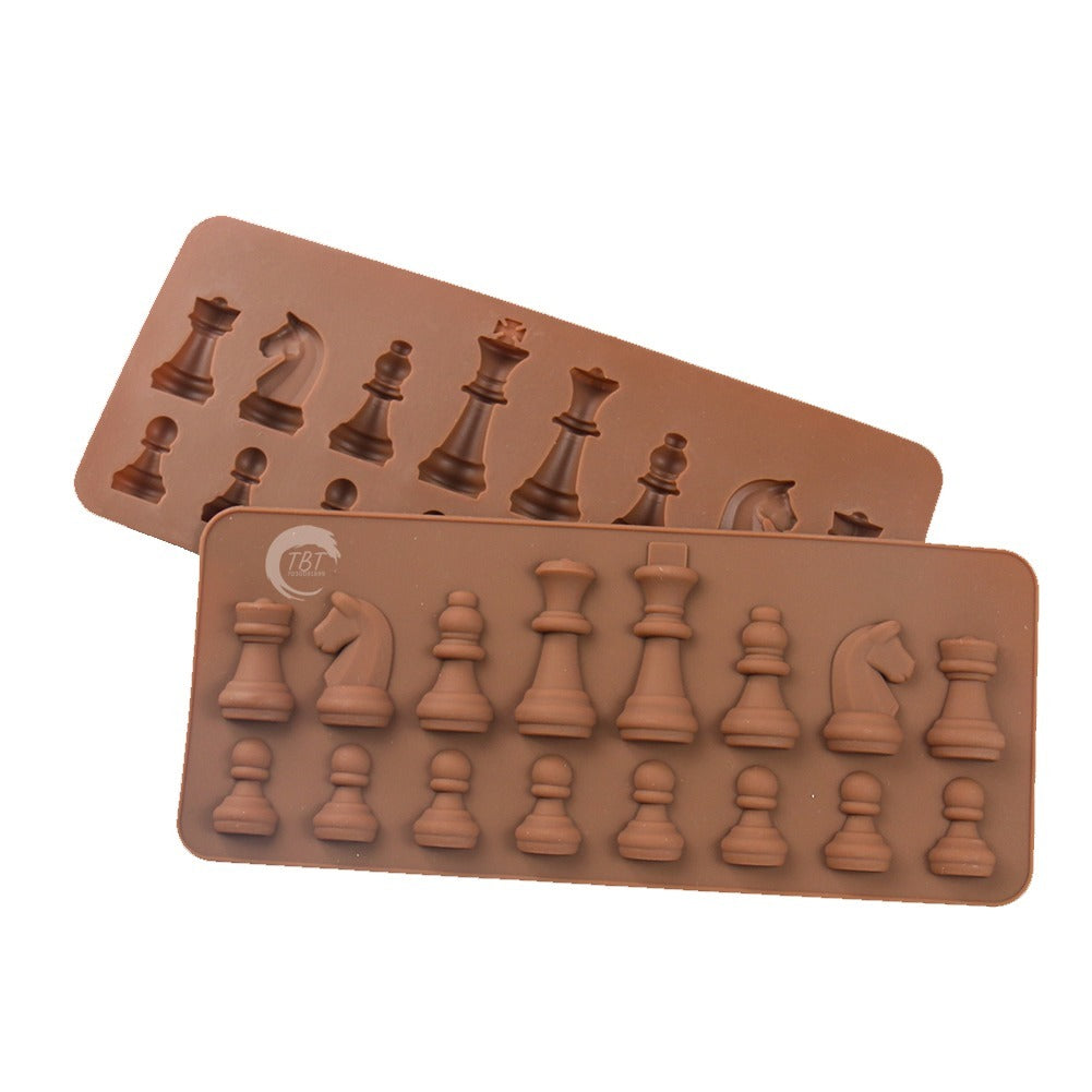 Chess Piece Chocolate Silicone Mold