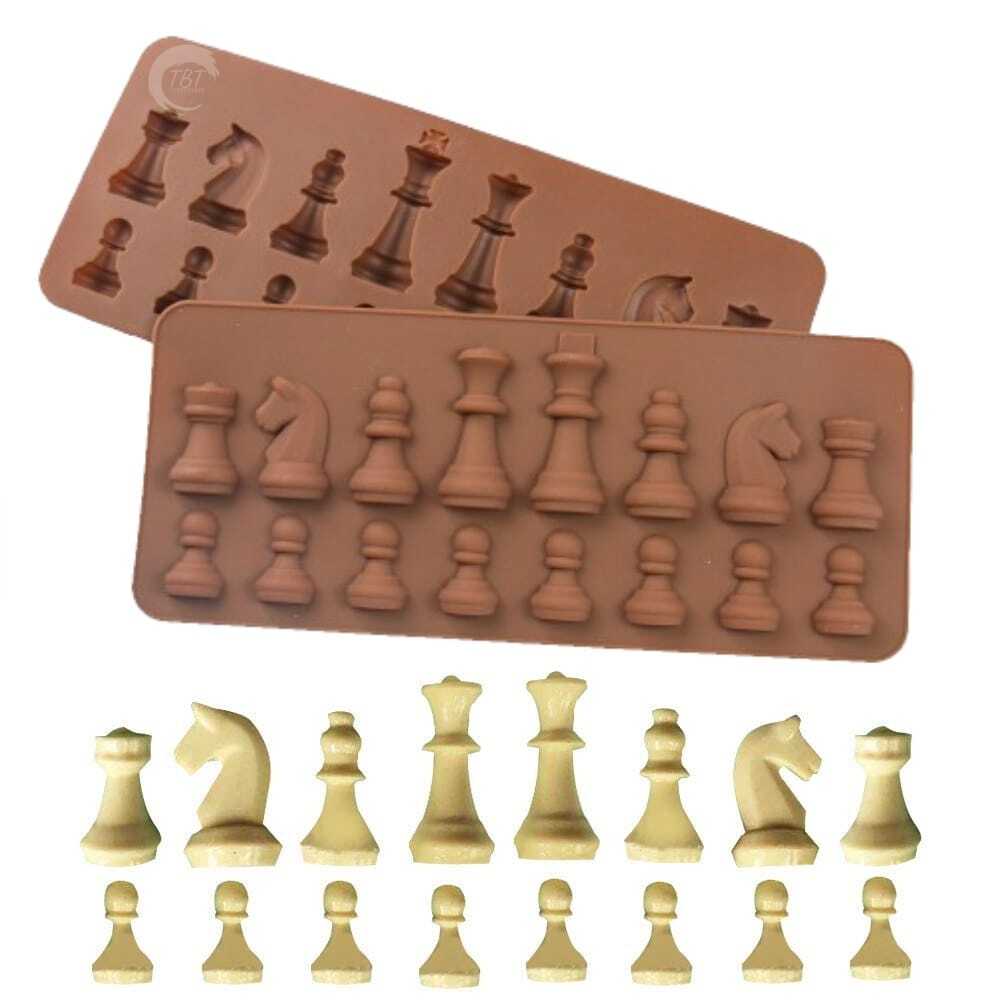 Chess Piece Chocolate Silicone Mold