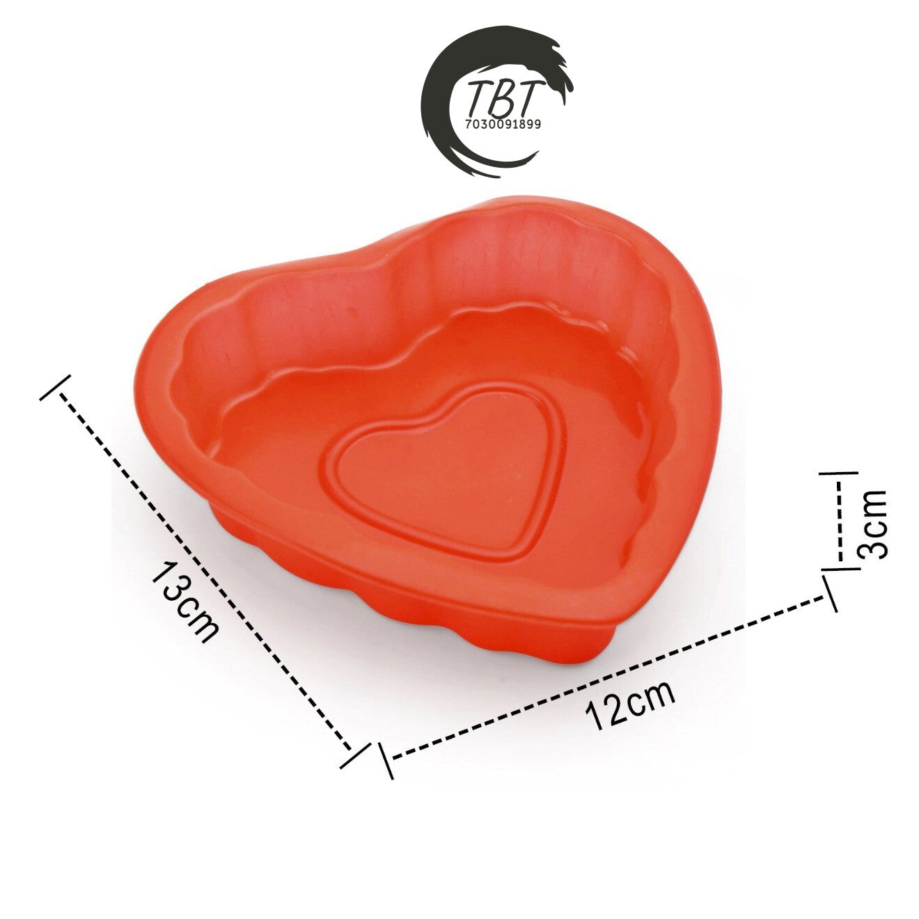 Heart Shape Chocolate Silicone Mold