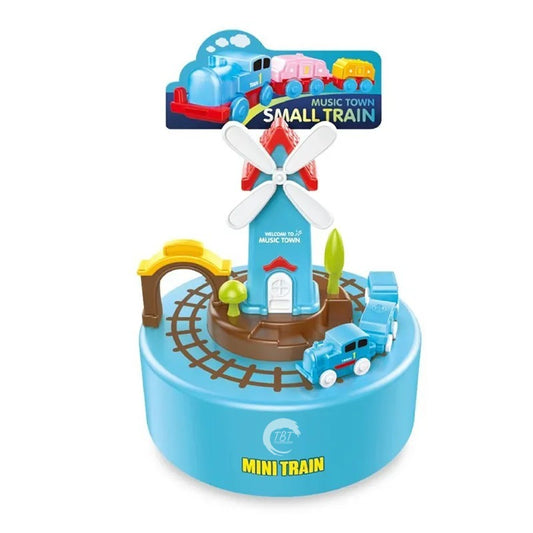 Music Town Mini Train Moving Train Cake Decoration