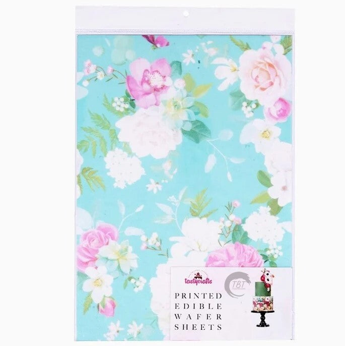 Printed Edible Wafer Paper Sheet #10