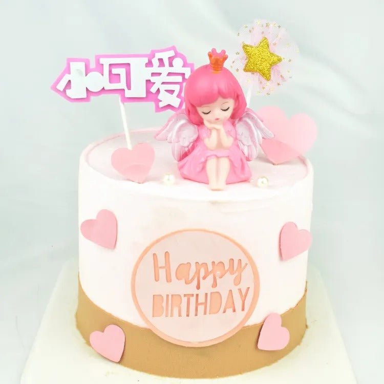 Fairy Princess Cake Decoration Toy - 1 Piece