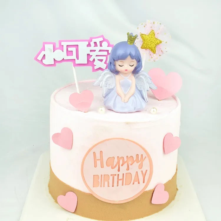 Fairy Princess Cake Decoration Toy - 1 Piece