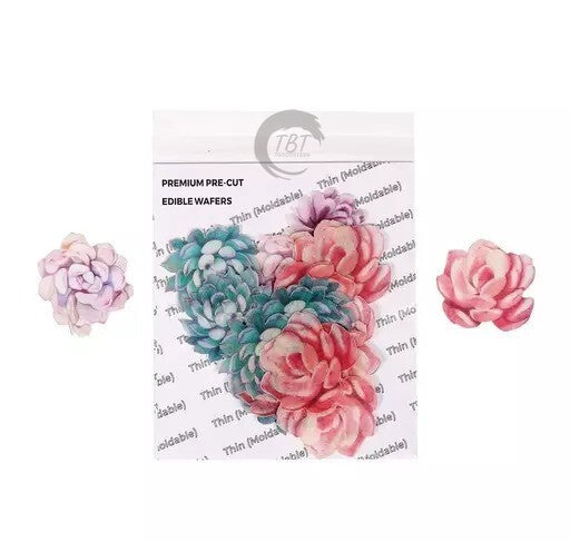 Edible Pre-Cut Flowers Wafer Paper #9