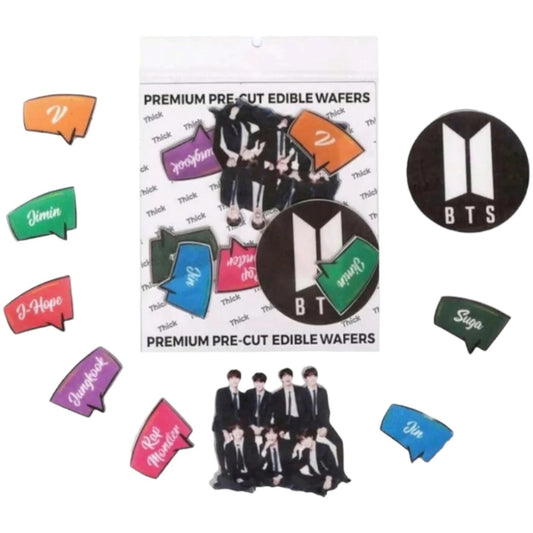 BTS Army Edible Pre-Cut Wafer Paper