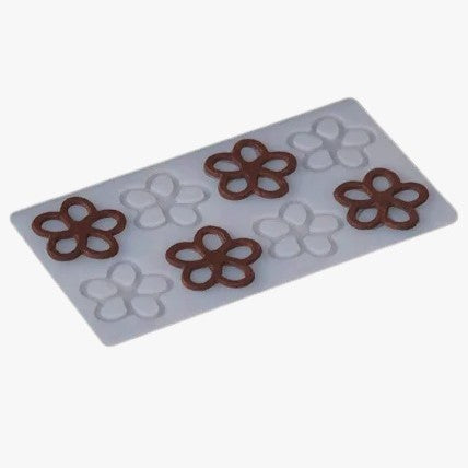 Flower Shape Chocolate Garnishing Sheet Mold