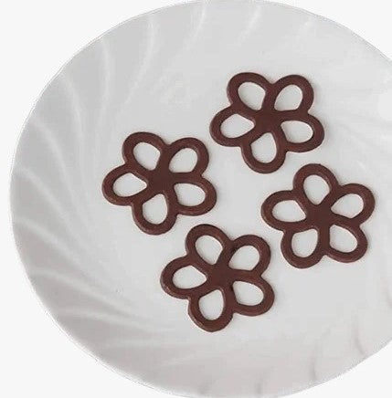 Flower Shape Chocolate Garnishing Sheet Mold