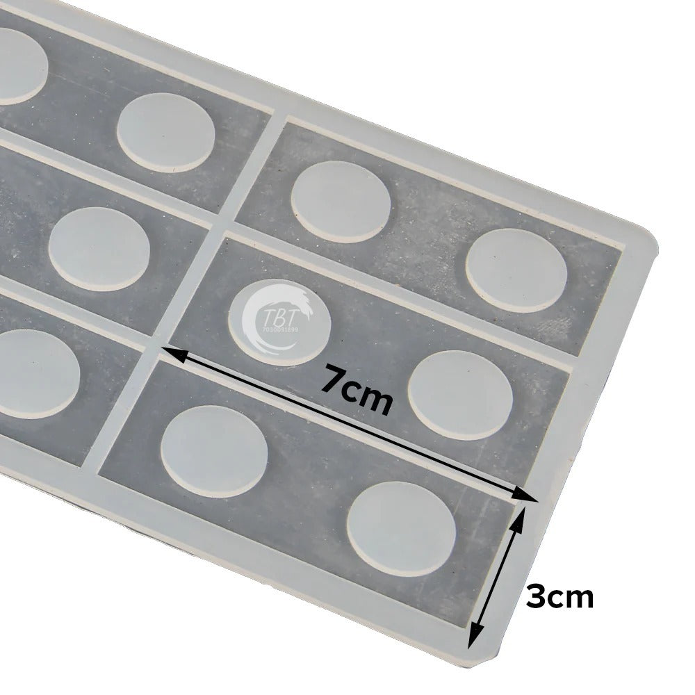 Circle Shape Chocolate Garnishing Sheet Mold