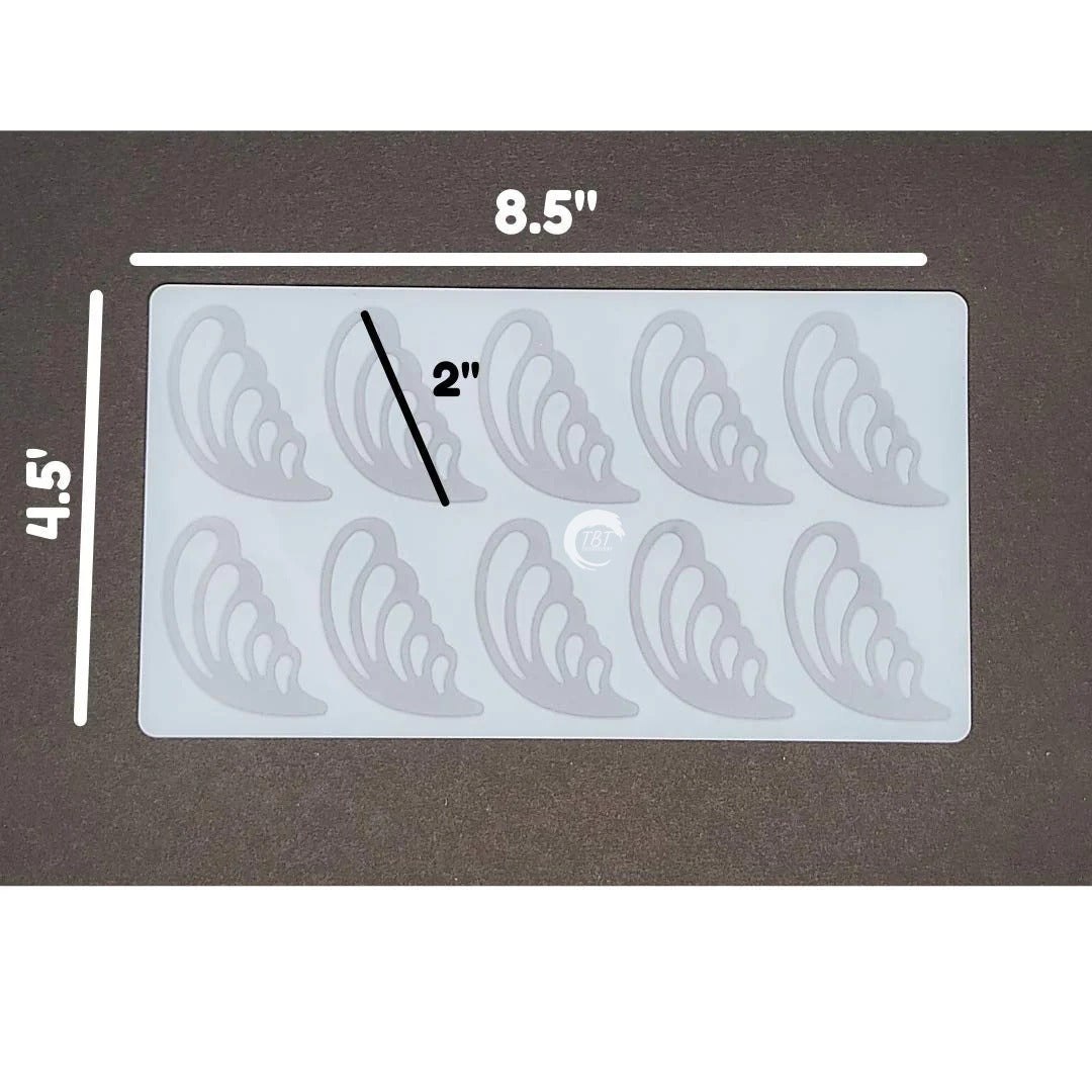 Butterfly Wings Shape Silicone Chocolate Garnishing Sheet Mold