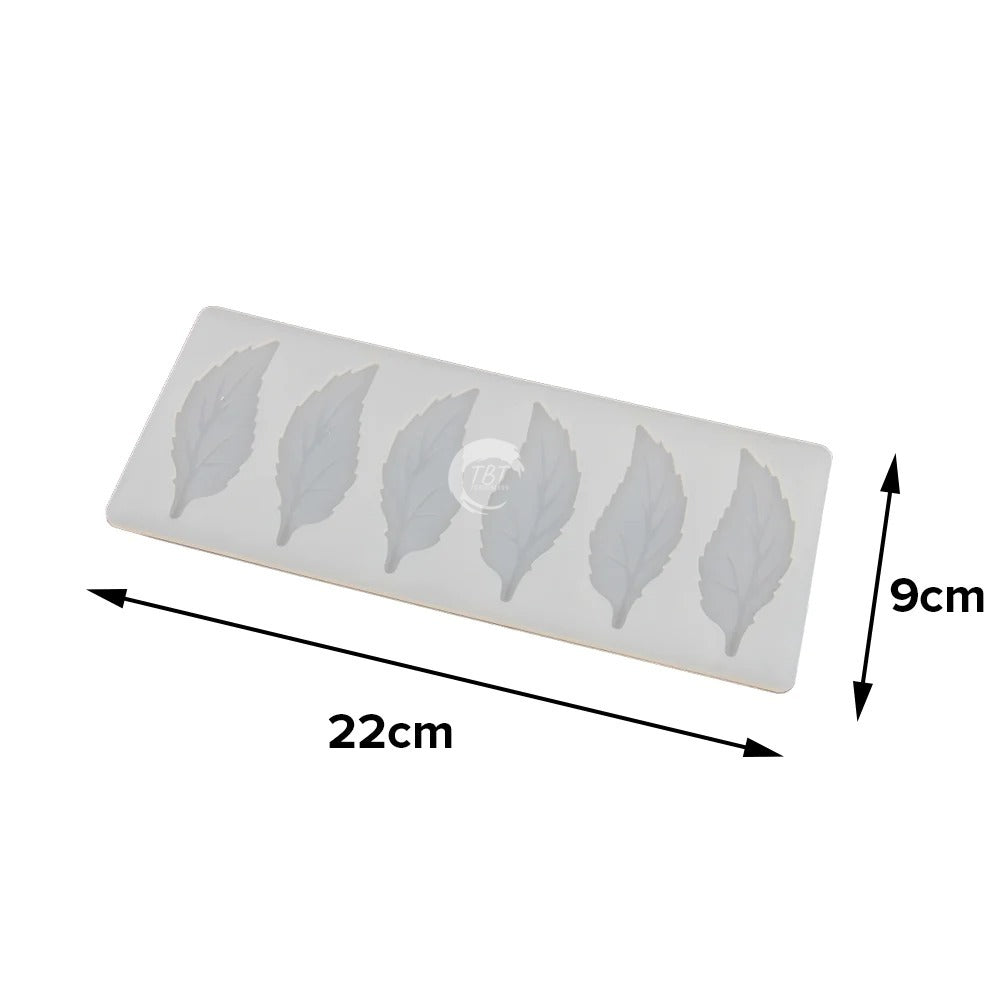 Leaf Shape Silicone Chocolate Garnishing Sheet Mold