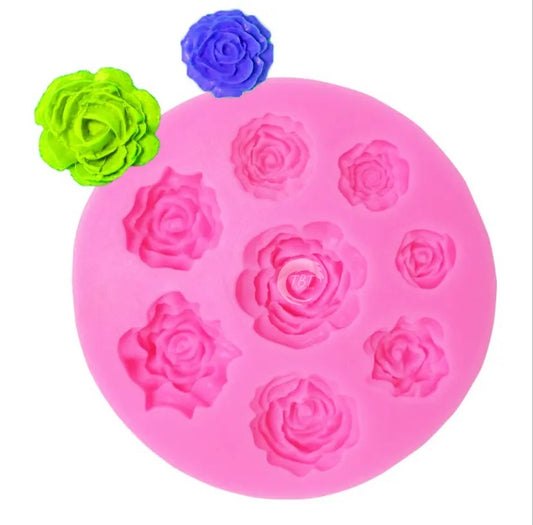 Rose Flower Silicone Fondant Mold