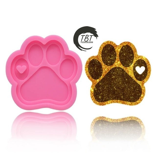 Dog Paw Silicone Fondant Mold