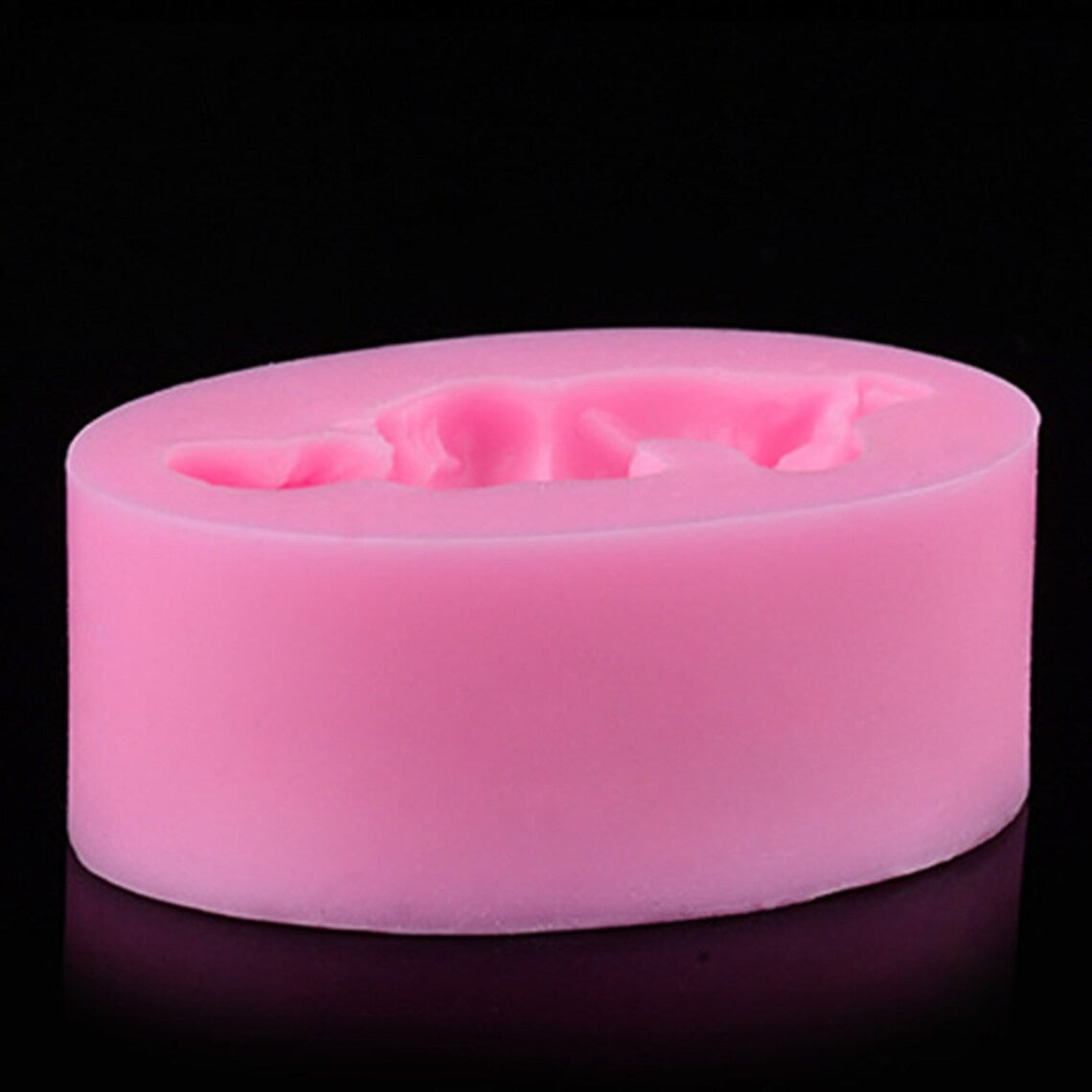Small 3D Sleeping Baby Silicone Fondant Mold