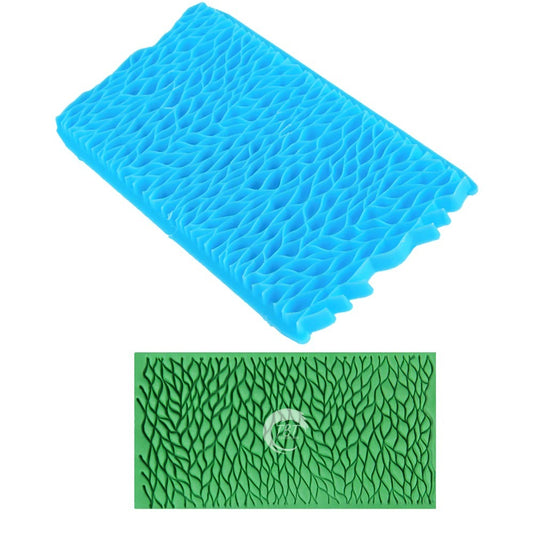 Leaf Pattern Shape Fondant Embosser Cake Decoration Tool
