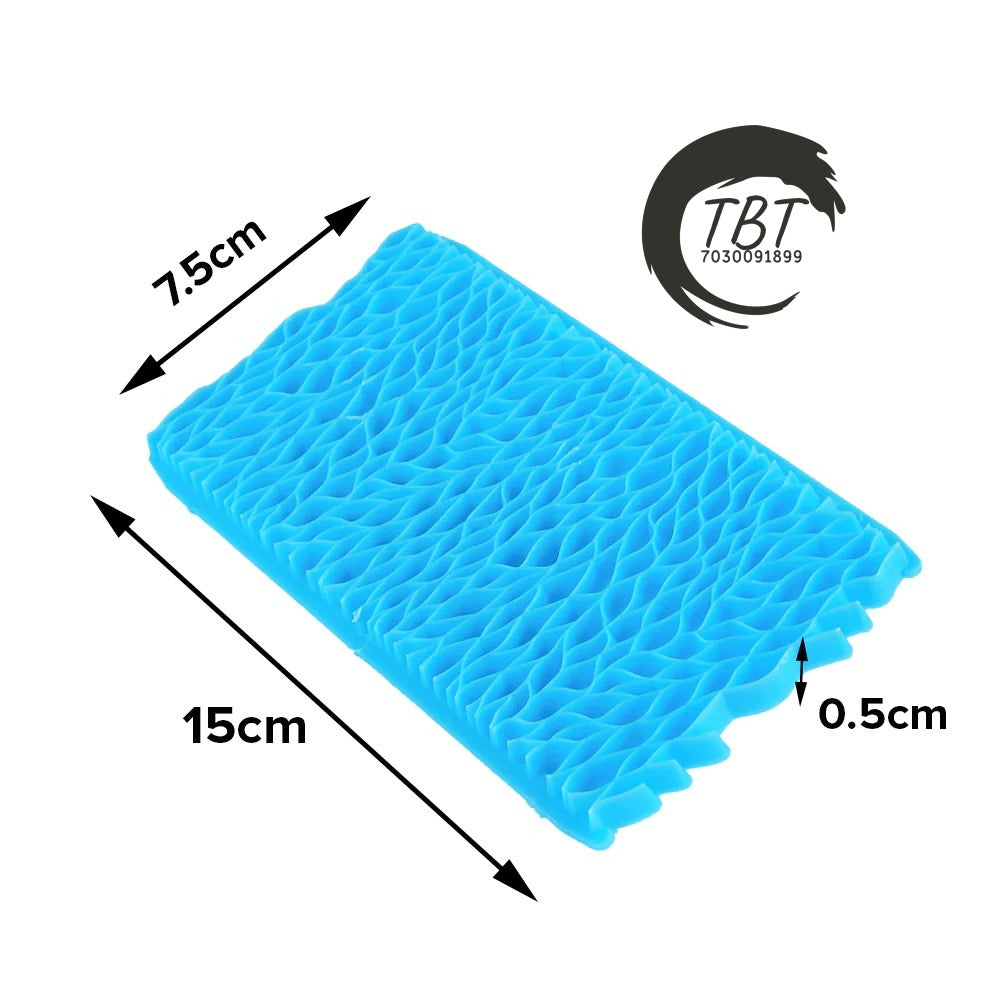 Leaf Pattern Shape Fondant Embosser Cake Decoration Tool