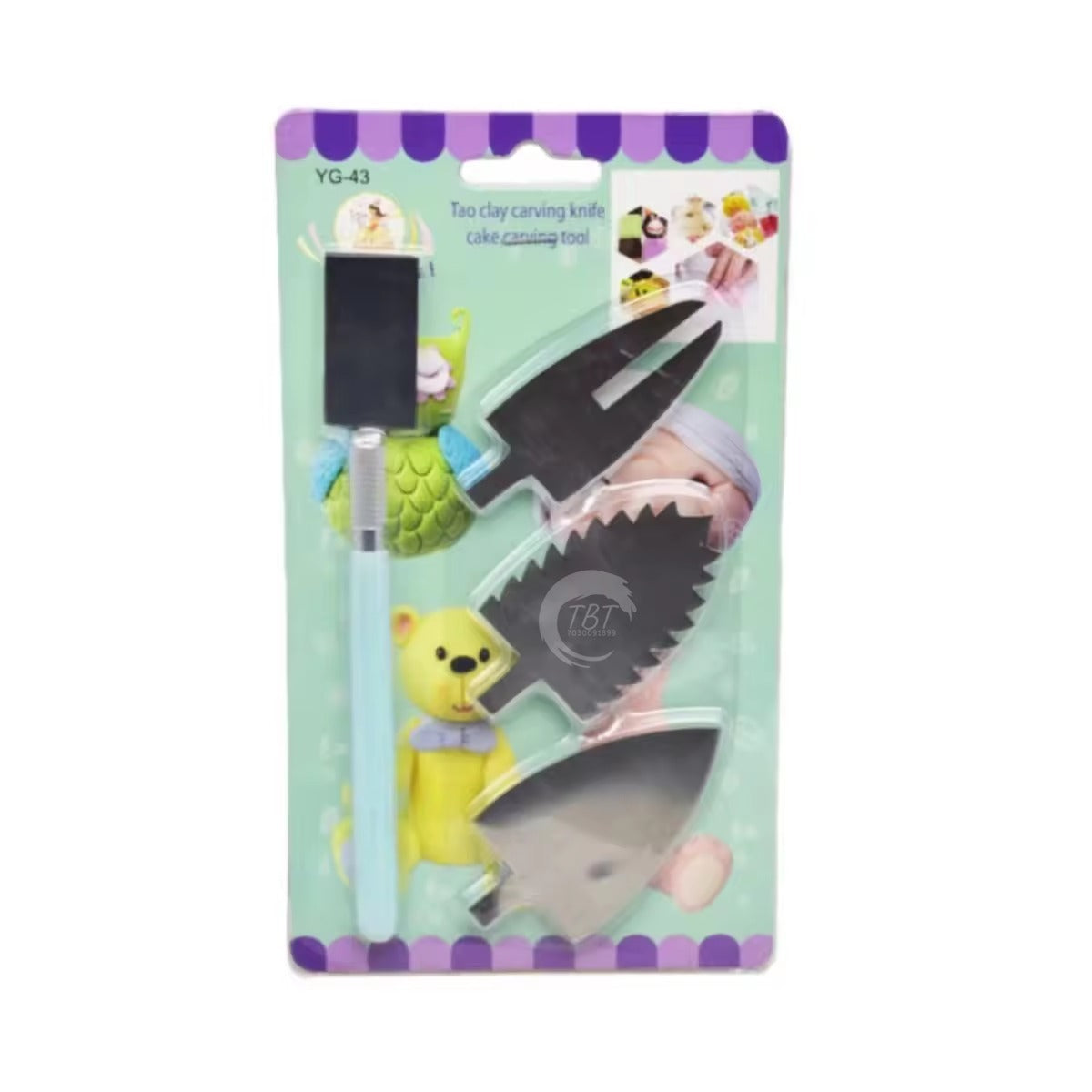 Tao Clay Carving Knife Cake Carving Knife Tool