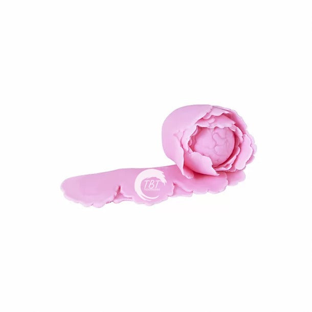 Peony Petal and Leaf Fondant Cutter