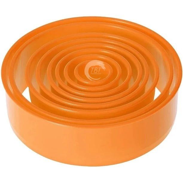 8Pcs Round Cookie Biscuit Cutter