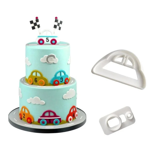 Cute Car Shape Fondant Cutter