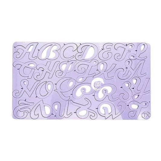 DIY Acrylic Uppercase Alphabet Letter Embossed Stamp