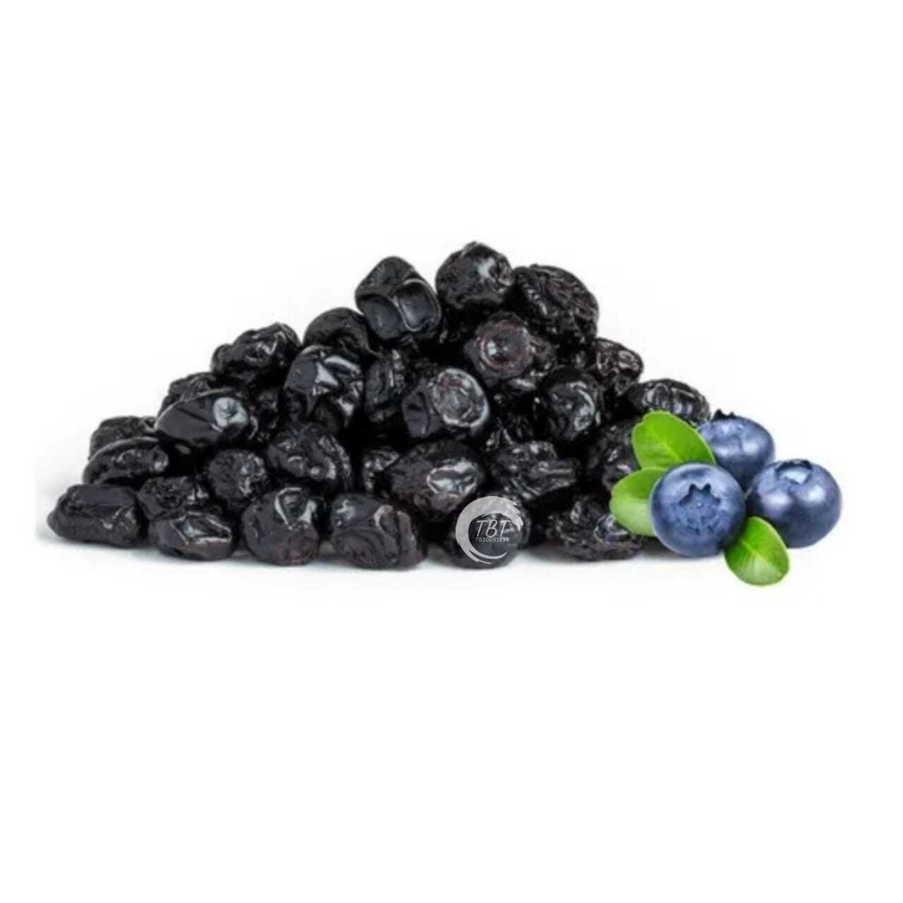 Candied Dried Blueberries
