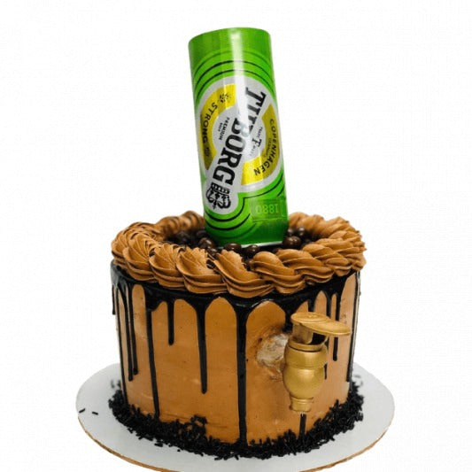 Beer Wine Liqour Barrel Cake Jar