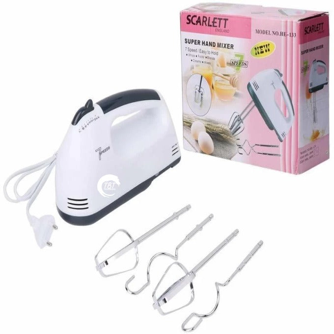 Scarlett Electric Hand Beater 260 W